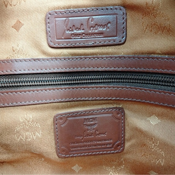 MCM Tan Handbag authentic - Picture 8 of 11